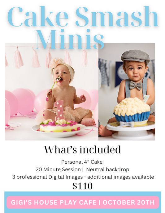 October 20th Mini Cake Smash Photo Shoot – Sweet Moments, Big Memories!
