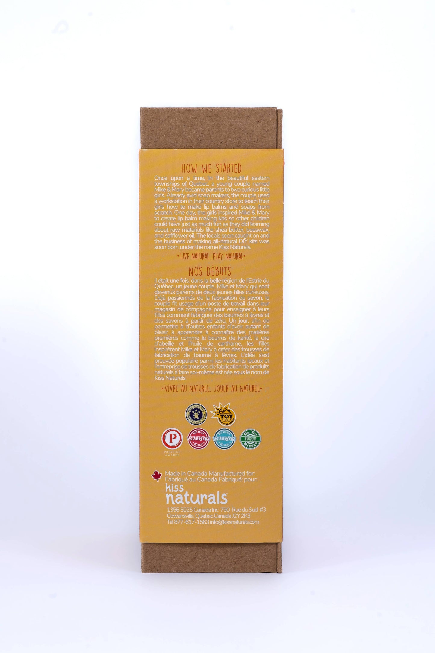 Case Pack Kiss Naturals DIY Lava Lip Gloss Kit (Kids)