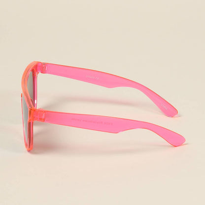 Kid's Flat Top Square Frame Sunglasses