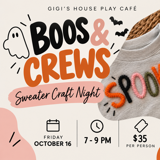 Ladies craft night - spooky embroidered shirts
