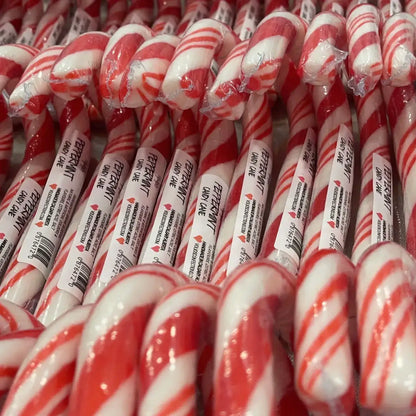 Mixed Flavours Large Handmade Candy Canes - Case of 10