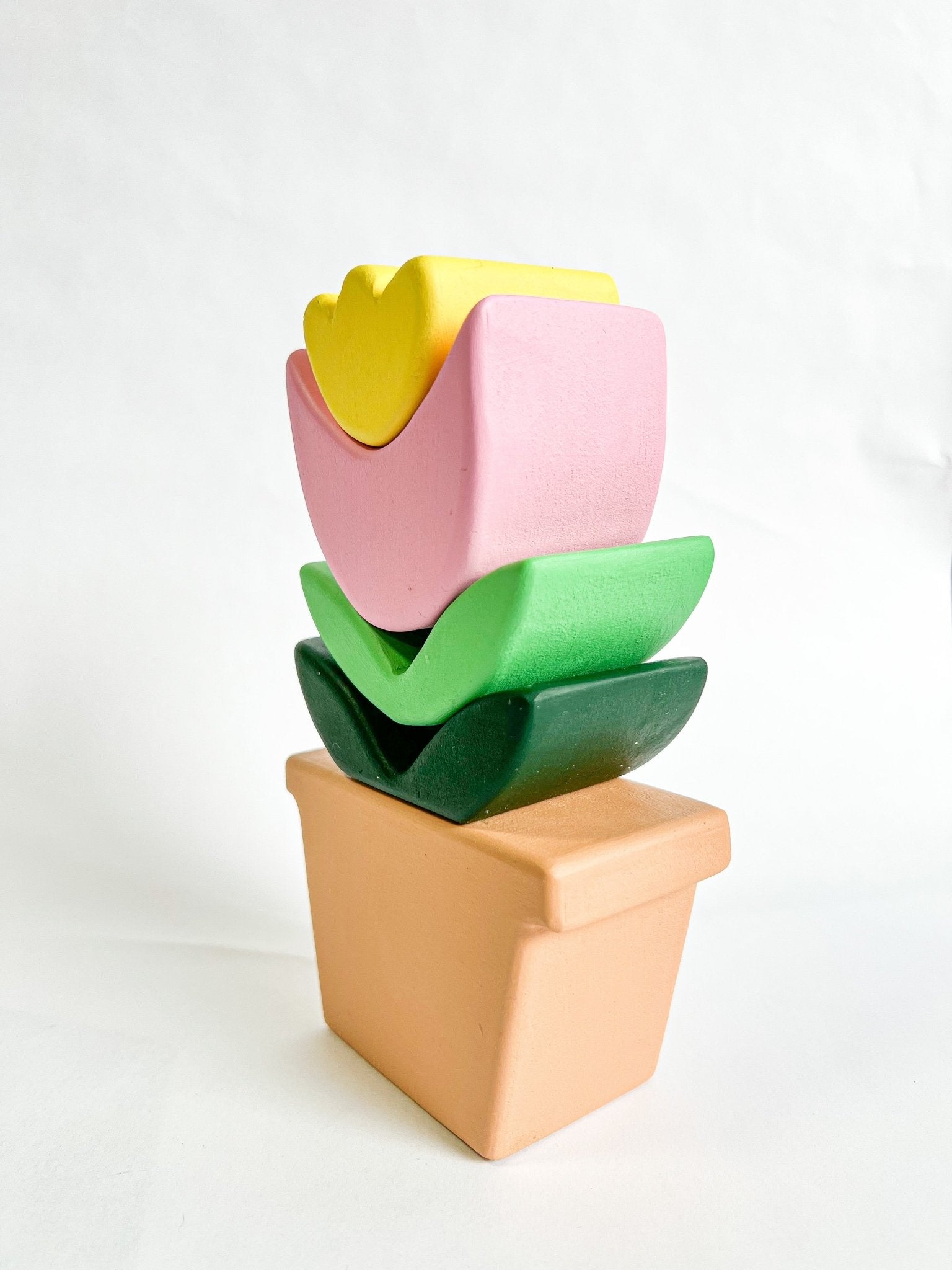 Flower stacking toy - Monkey Bandit kids