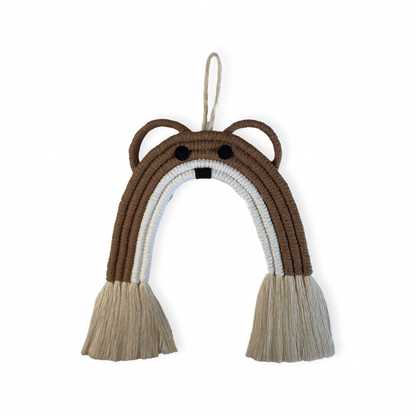 Macrame Bear rainbow - Monkey Bandit kids