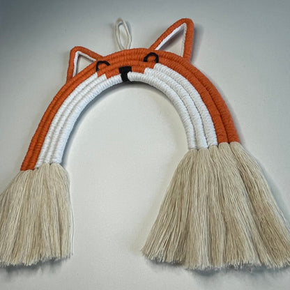 Macrame Fox Rainbow - Monkey Bandit kids