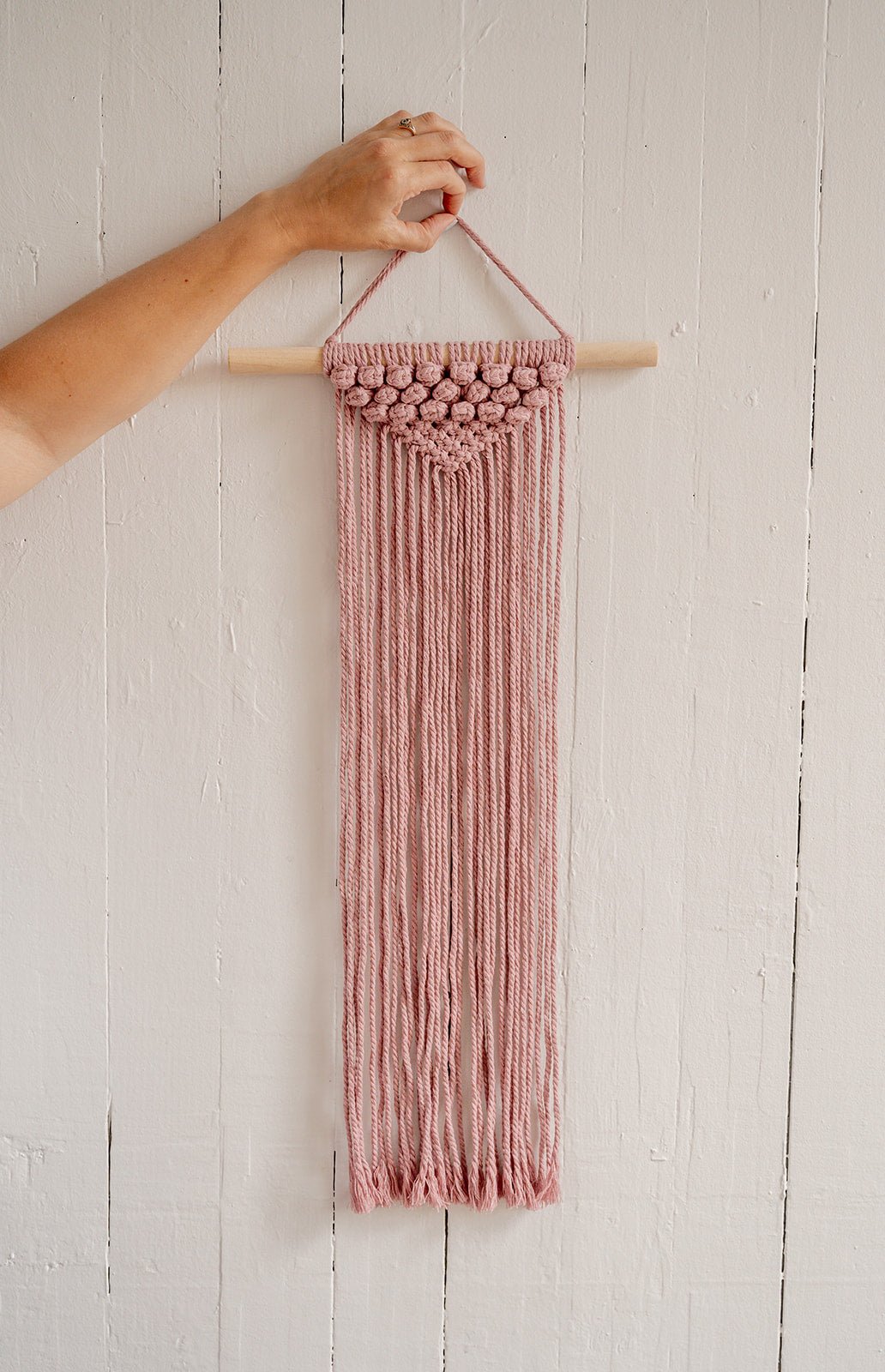 Small macrame bow holder - Monkey Bandit kids