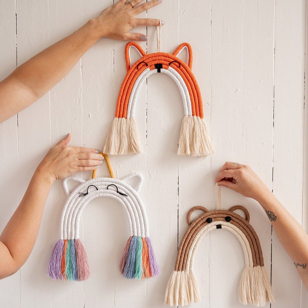 Unicorn Macrame rainbow - Monkey Bandit kids