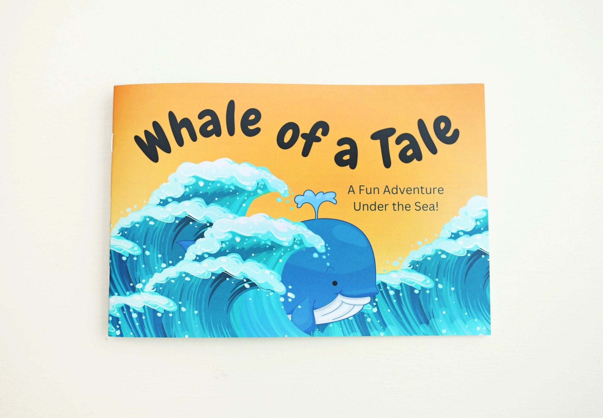 Whale of a tale - stacking toy and book set - Monkey Bandit kids