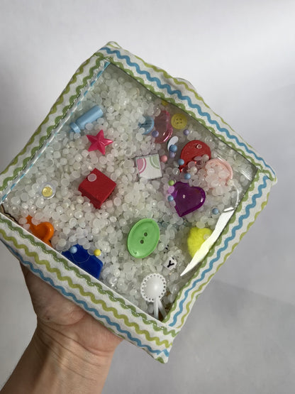 Hide and Peek Sensory Pouch